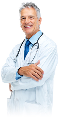 a model posing as a doctor - West Jordan Chiropractor